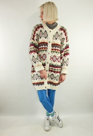 VINTAGE 80' BEAUTIFUL COZY UNISEX LONG JUMPER