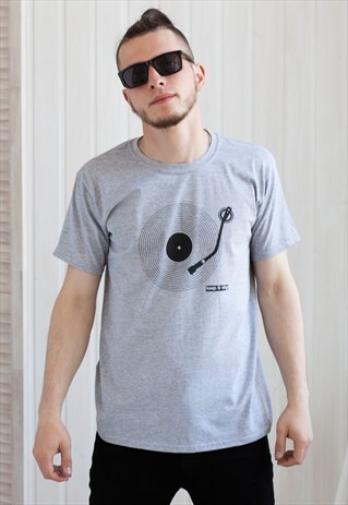 DJ SHIRT - KEEP IT VINYL: MINIMAL - MINIMALIST STYLE RETRO