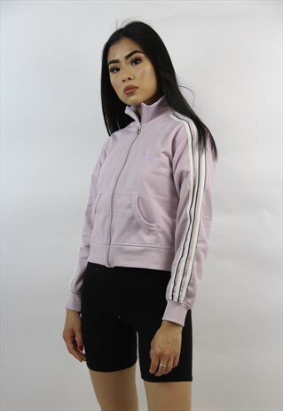 VINTAGE ADIDAS 90'S LILAC SPORTS JACKET