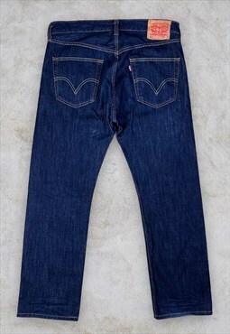 Vintage Levi's 501 Jeans Blue Denim Straight Leg W34 L30