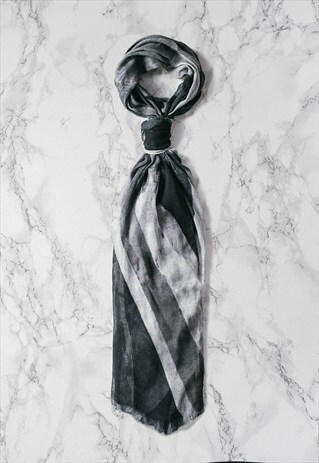 MENS BLACK UNION JACK VINTAGE STYLE LONG DETAIL SCARF