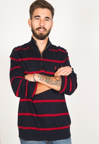 VINTAGE 80S POLO RALPH LAUREN JUMPER / R116