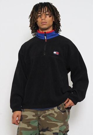 VINTAGE TOMMY HILFIGER 1/4 ZIP FLEECE