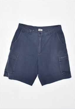 Vintage 90's Reebok Cargo Shorts Navy Blue