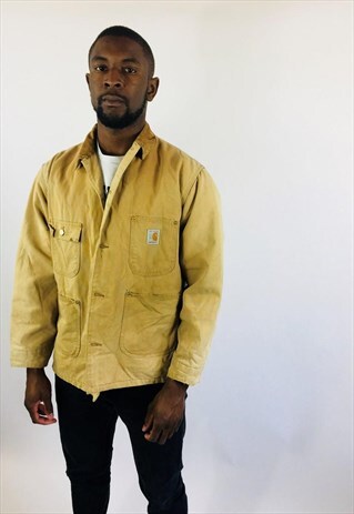 RARE VINTAGE CARHARTT 100 YEARS EDITION FLEECE LINED COAT