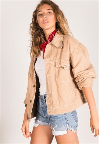 VINTAGE 80S LEE COLOURED JACKET / C704