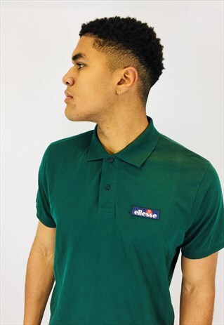 ELLESSE GREEN POLO SHIRT