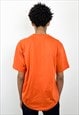 VINTAGE 90S ORANGE LOGO T-SHIRT 