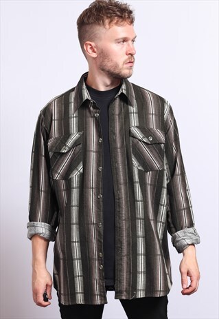 VINTAGE CORDUROY CORD SHIRT