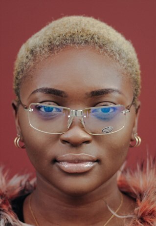 PICK ME RIMLESS VINTAGE SUNGLASSES RETRO 80S 90S