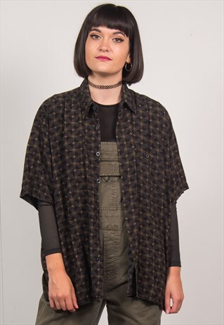 VINTAGE 90'S PATTERN SHIRT
