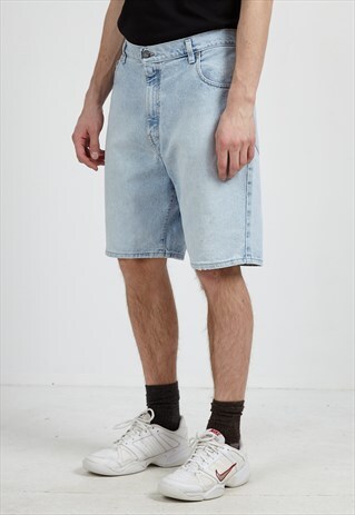 VINTAGE RETRO LIGHT BLUE CALVIN KLEIN DENIM SHORTS