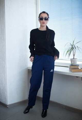 VINTAGE 90'S DARK BLUE JOGGERS
