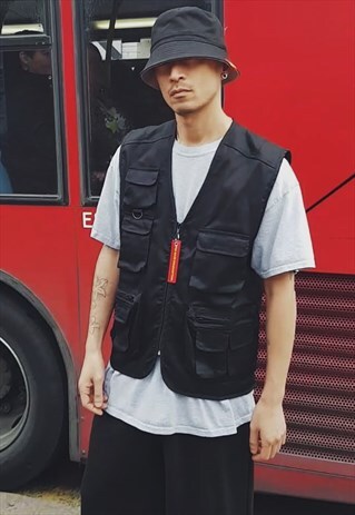 FMC LIGHTWEIGHT UTILITY VEST BLACK