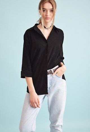 90'S RETRO GRUNGE OVERSIZED MOMS SHIRT TOP