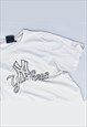VINTAGE 90'S MAJESTIC T-SHIRT TOP WHITE