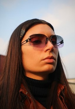 y2k Vintage rare nos Versace sunglasses
