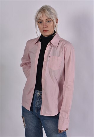 VINTAGE POLO RALPH LAUREN FITTED SHIRT PINK