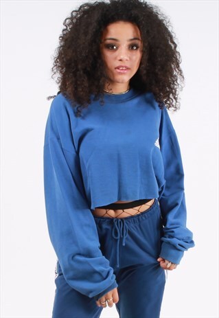VINTAGE ADIDAS CROPPED SWEATSHIRT
