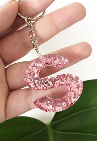 PERSONALISED KEYRING, PINK KEYRING, PINK ACCESSORIES, GIFTS