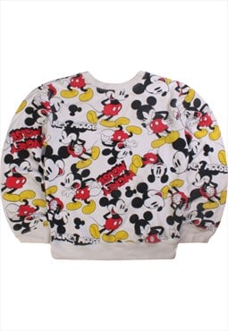 Vintage 90's Disney Sweatshirt Mickey Mouse All Over Print