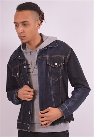 VINTAGE LEVI'S DENIM JACKET NAVY BLUE