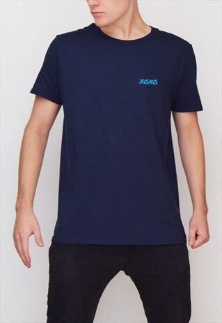 NAVY XOXO (BLUE) T-SHIRT