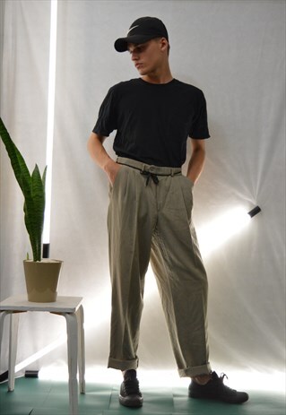 VINTAGE CLASSIC RETRO TROUSERS / UNISEX