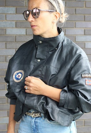 VINTAGE 1990S NAPAPIJRI OVERSIZED JACKET