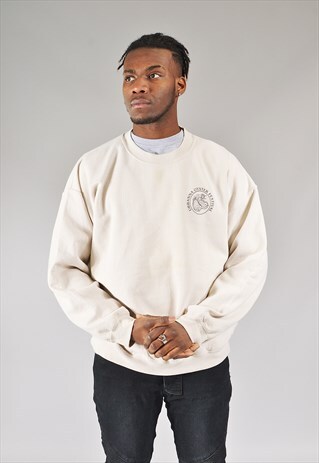 VINTAGE OYSTER FESTIVAL SWEATSHIRT CREAM