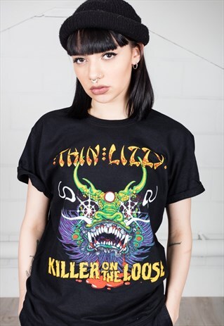 THIN LIZZY KILLER ON THE LOOSE UNISEX T-SHIRT