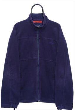 Vintage LL Bean Purple Fleece Mens
