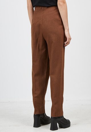 VINTAGE BROWN DELMOD TROUSERS BOTTOMS