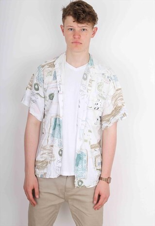 VINTAGE PATTERN SHIRT PTS546