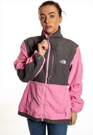 VINTAGE THE NORTH FACE FLEECE LINED JACKET J2340