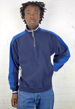 VINTAGE 90'S RALPH LAUREN 1/4 ZIP SWEATSHIRT