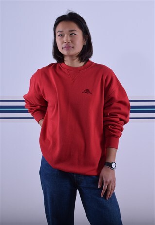 RED KAPPA SWEATSHIRT