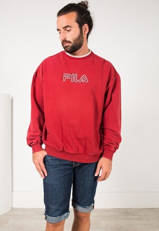 VINTAGE 90S FILA SWEATSHIRT / S1021