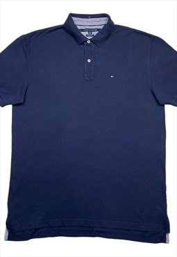 Tommy Hilfiger Vintage Men's Navy Classic Fit Polo Shirt