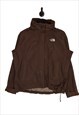 The North Face Hvent Rain Jacket Size L UK 12 In Brown