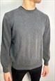 VINTAGE TOMMY HILFIGER JUMPER IN GREY