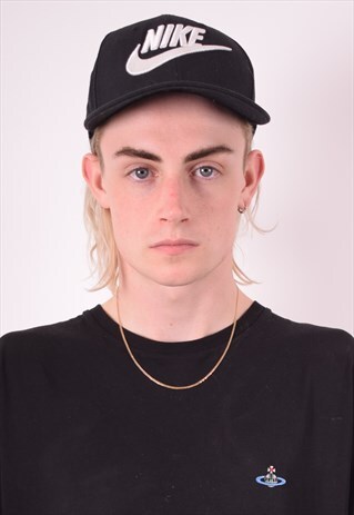 NIKE MENS VINTAGE CAP ONE SIZE BLACK 90S