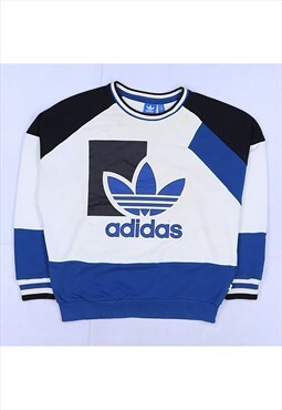 Vintage 90's Adidas Sweatshirt Retro Spellout Crewneck