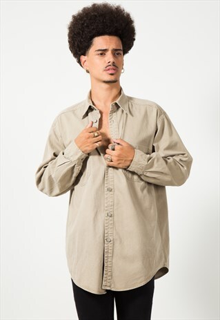 VINTAGE 80'S LEVI'S DENIM SHIRT / 0092 / 805