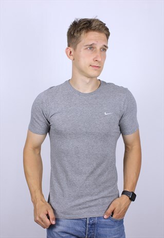 VINTAGE MENS NIKE LOGO T-SHIRT TOP