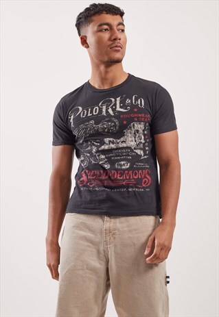 VINTAGE RALPH LAUREN GRAPHIC T-SHIRT