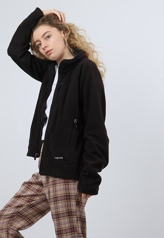 VINTAGE PATAGONIA MEDIUM BLACK FLEECE