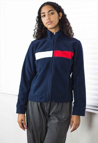 VINTAGE TOMMY HILFIGER JACKET LOGO 90S L 17.9