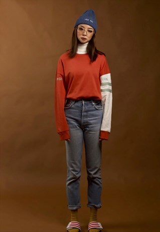 90S BOYFRIEND VARSITY SWEATSHIRT