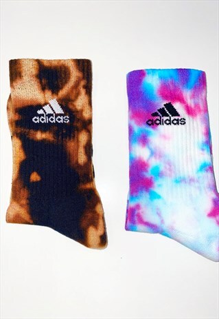 UNISEX FULL CREW ADIDAS SOCKS 2 PACK COLLECTION BRAND NEW